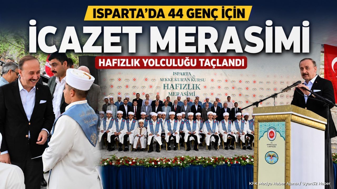 44 HAFIZ İÇİN GÖRKEMLİ TÖREN!