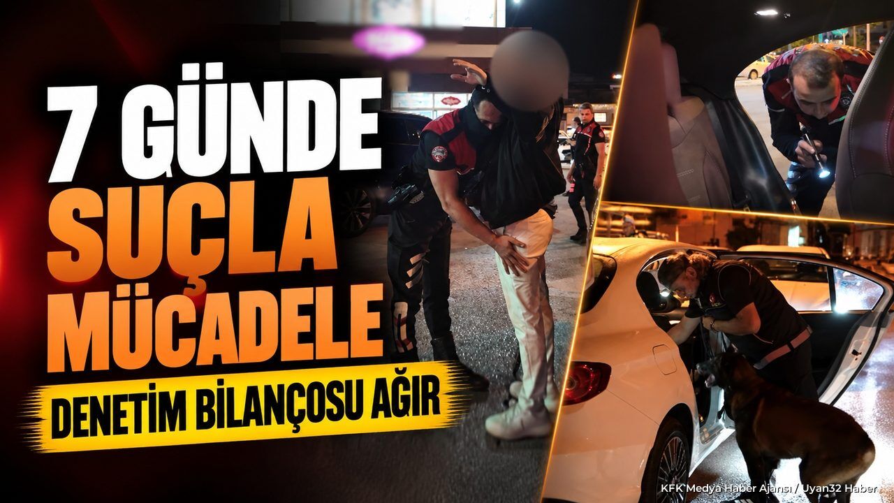 ISPARTA POLİSİNDEN DEV BİLANÇO!