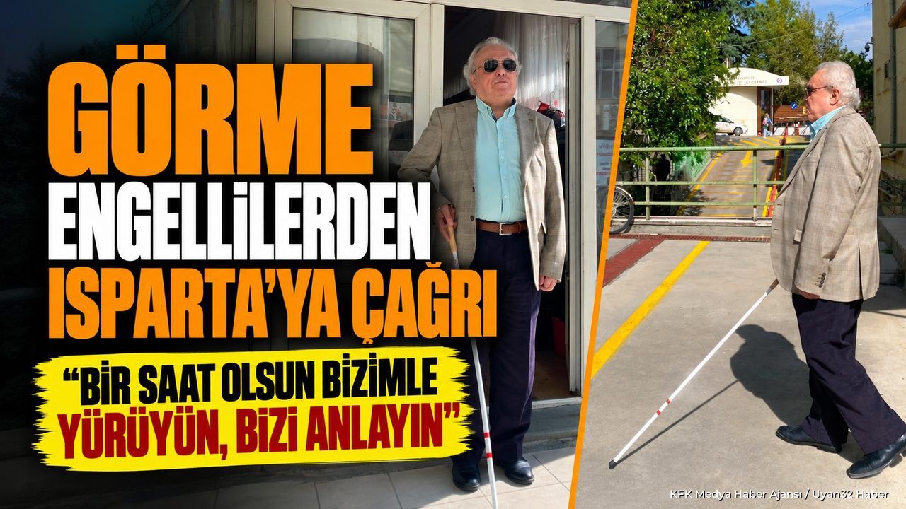 Isparta'da Engelliler İçin Farkındalık Yürüyüşü Düzenleniyor