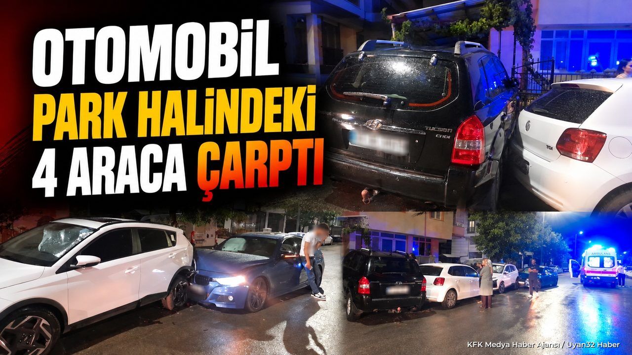 FATİH MAHALLESİ'NDE KORKUTAN KAZA!