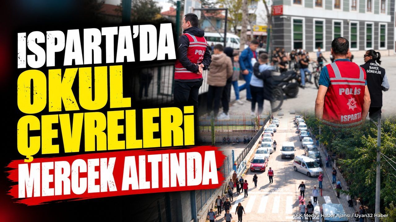 OKUL ÇEVRELERİNE SIKI MERCEK