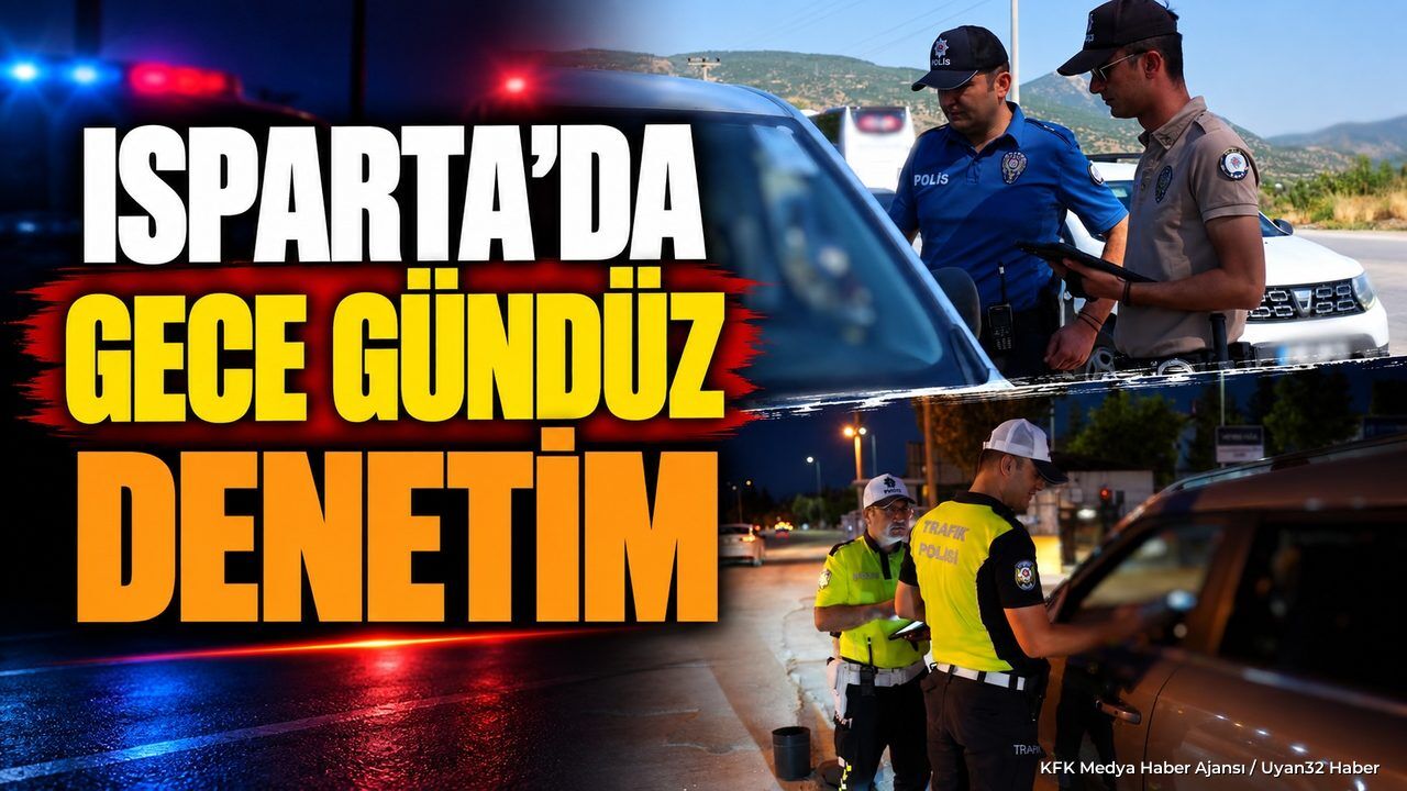 ISPARTA'DA 3 NOKTADA POLİS ALARMI