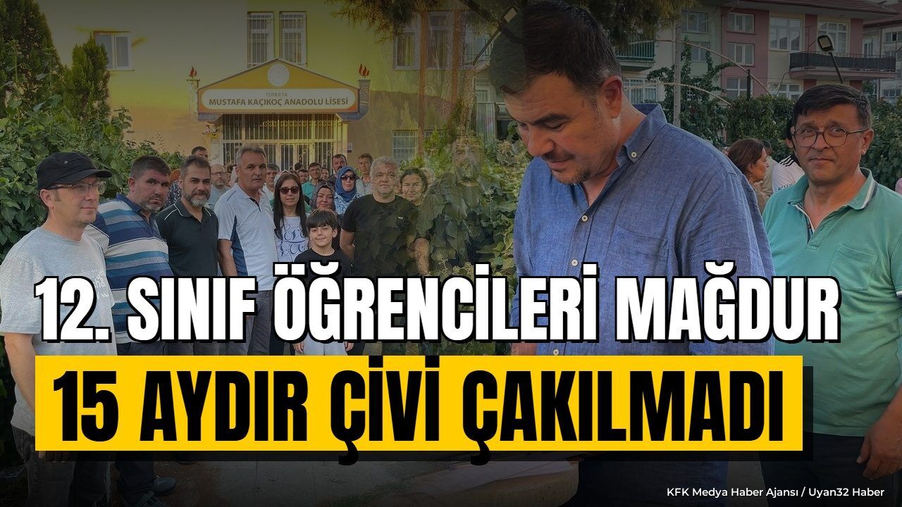 15 AYDIR ÇİVİ ÇAKILMADI!