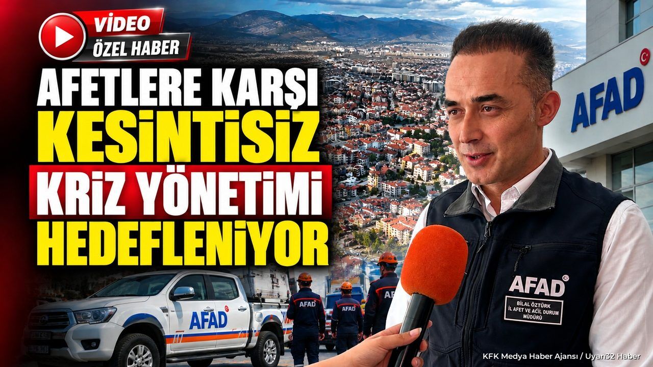 ISPARTA'DA DEV AFET MERKEZİ!