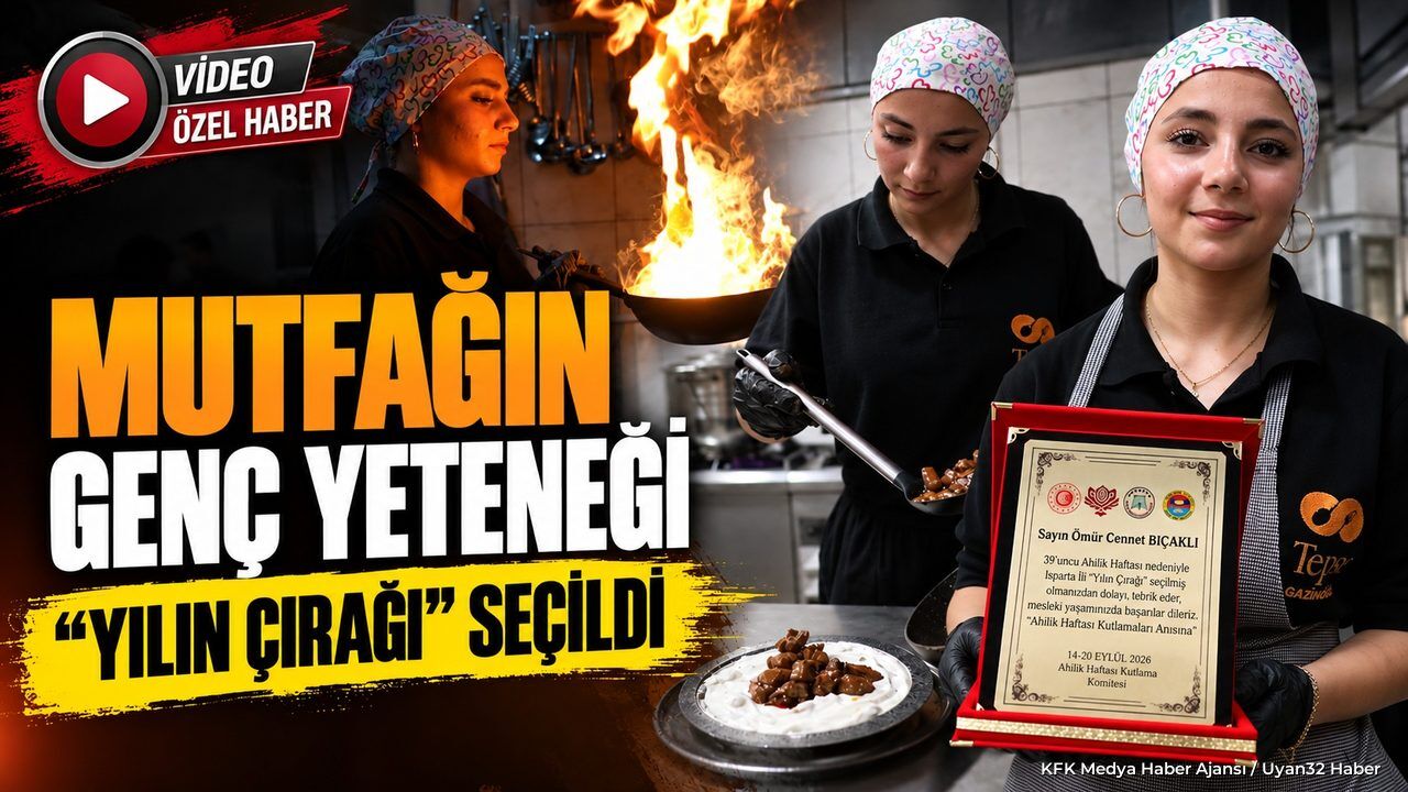 Isparta'da Yılın Çırağı Seçildi: Genç Aşçı Ömür'ün Başarısı