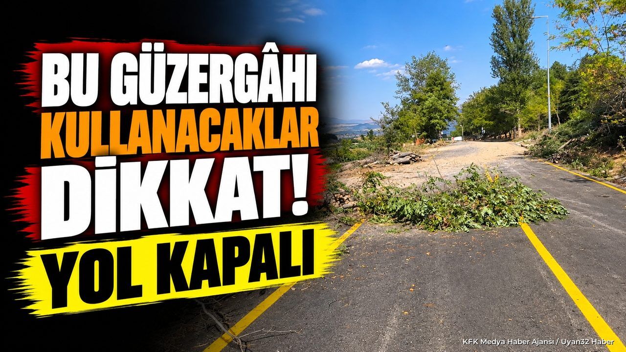 GÖLCÜK GİRİŞİNDE O YOL KAPANDI!
