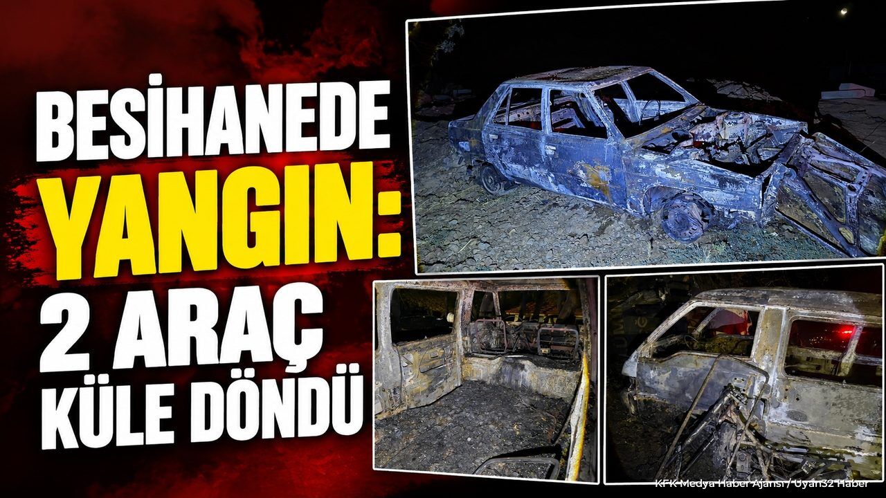 DİREKLİ KÖYÜ'NDE KORKUTAN YANGIN