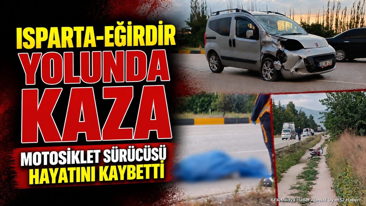ATABEY YOL AYRIMINDA FECİ KAZA