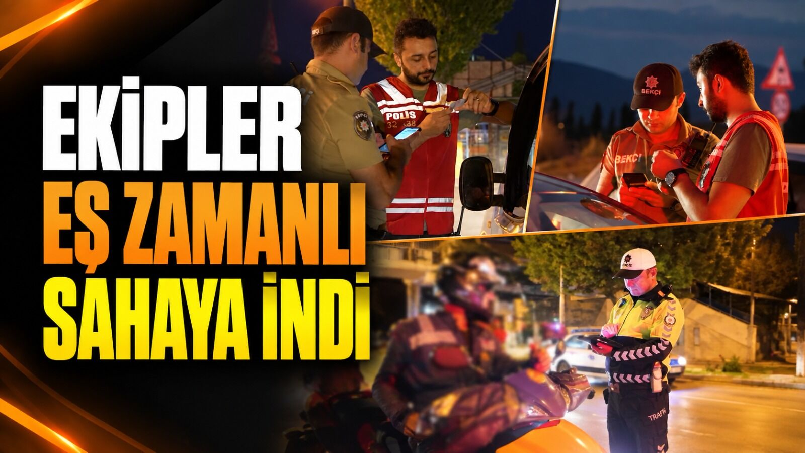 Isparta Emniyeti Düğmeye Bastı: Kent Genelinde Eş Zamanlı Denetim