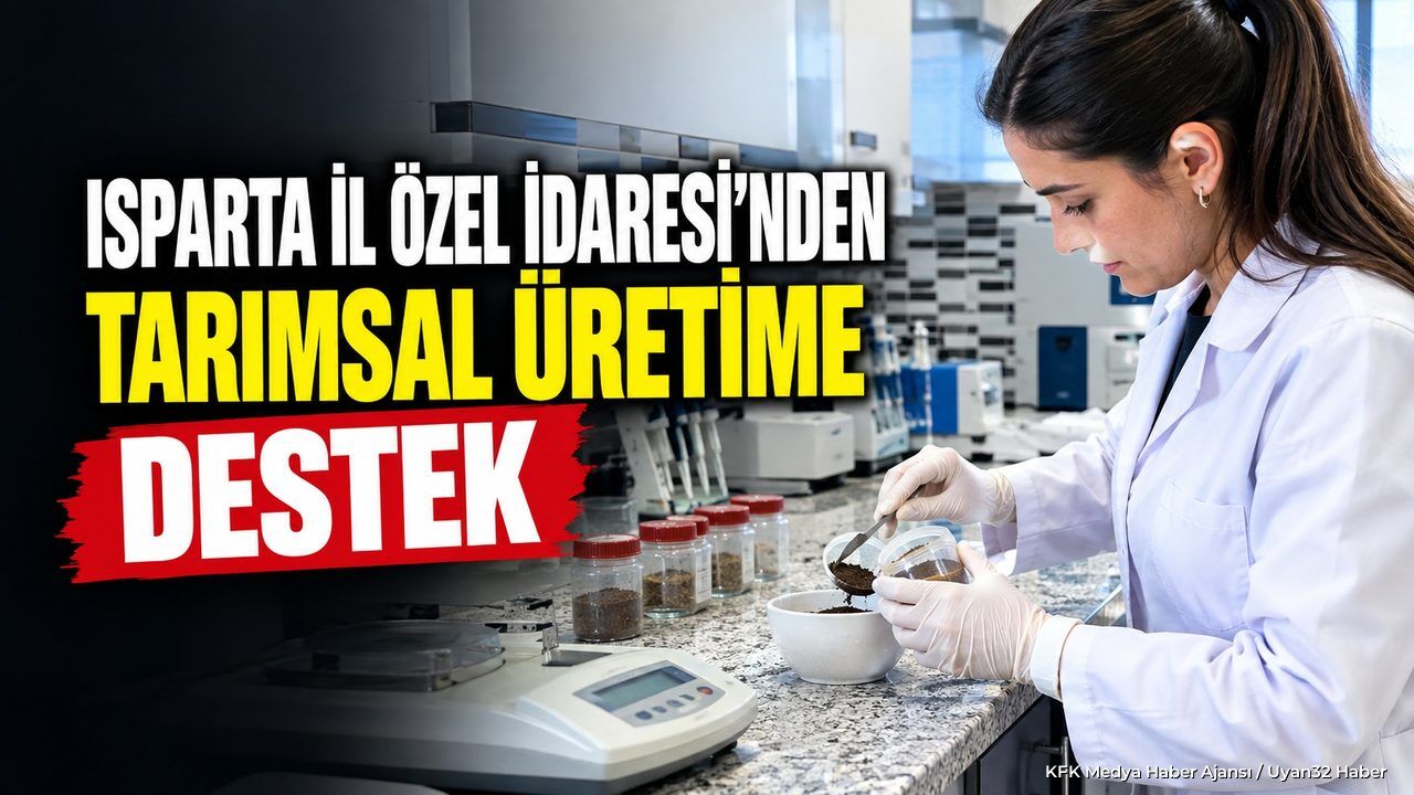 ISPARTA'DA ÇİFTÇİYE MÜJDELİ HABER!