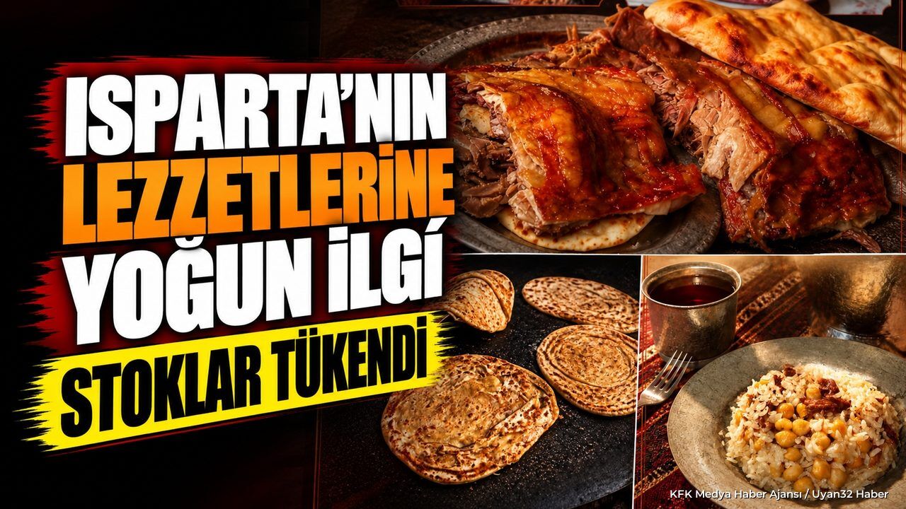 ISPARTA MUTFAĞINA YOĞUN İLGİ!