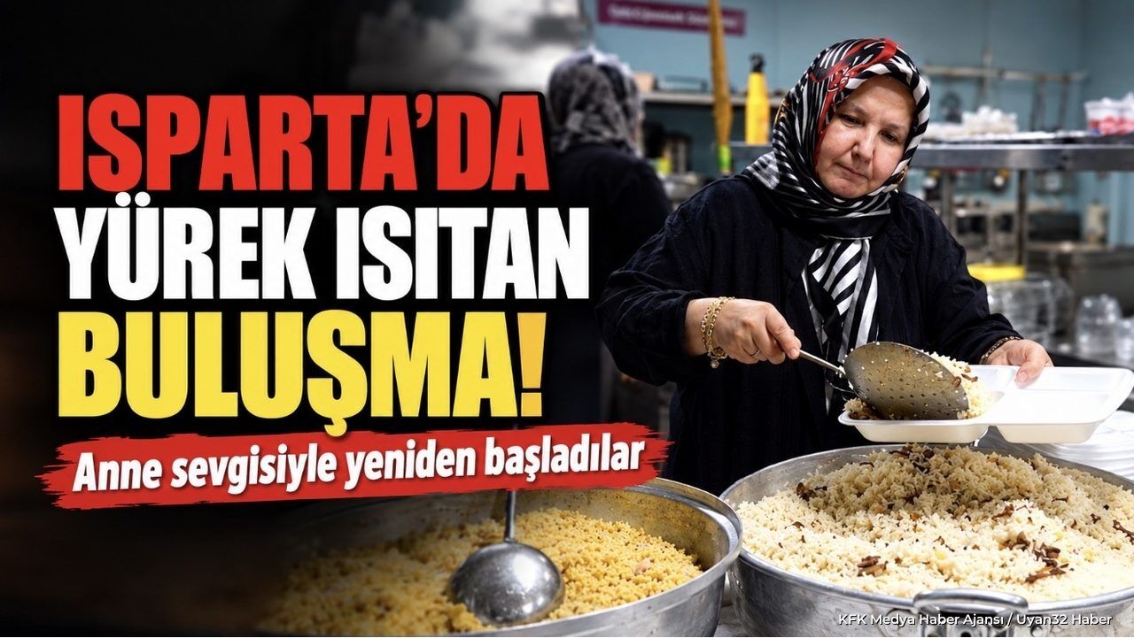 ISPARTA'DA YÜREK ISITAN BULUŞMA!