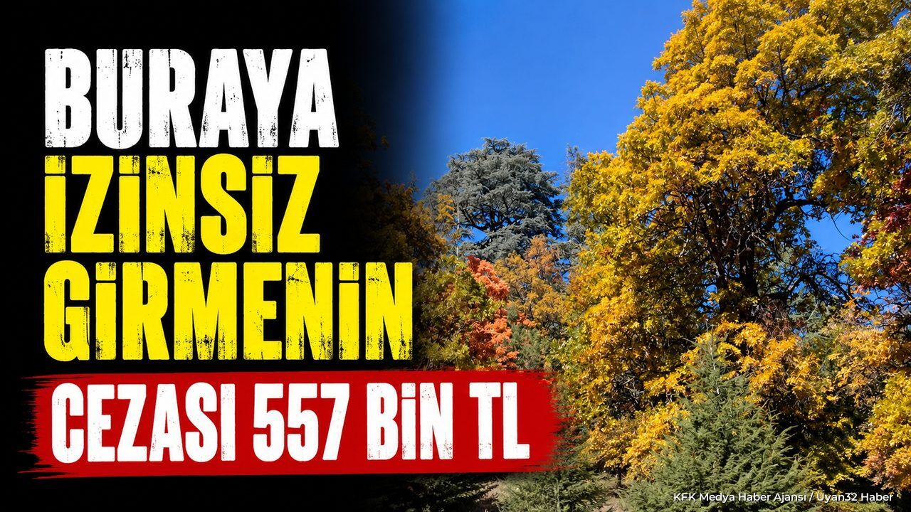 Isparta'daki dünyada tek ormana izinsiz basanın cezası 557 bin TL: İşte giriş şartları