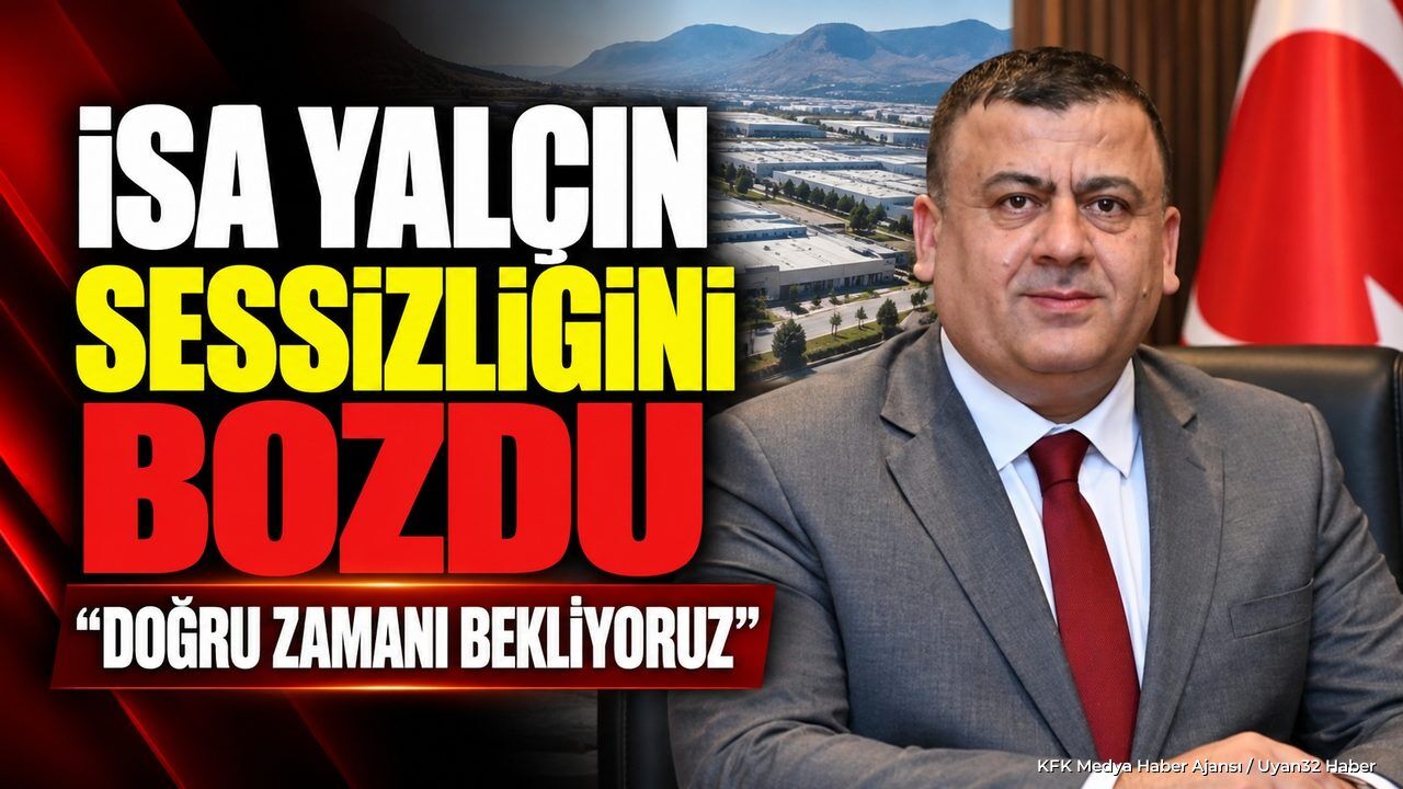 OSB TARTIŞMASINDA YALÇIN'DAN SERT YANIT