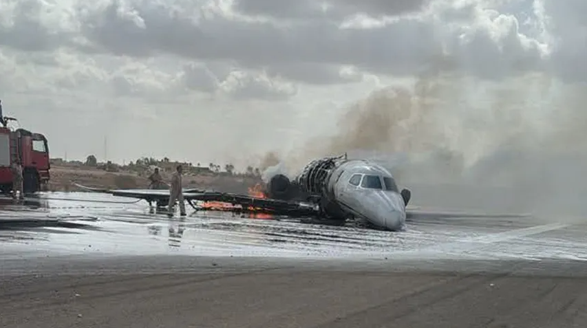 İstanbul’dan kalkan özel jet Libya’da kaza yaptı: Türk mürettebat iddiası