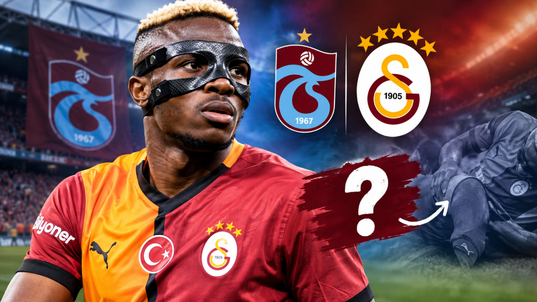 Osimhen Trabzonspor maçında oynayacak mı? Galatasaray’da gözler yıldız golcüde