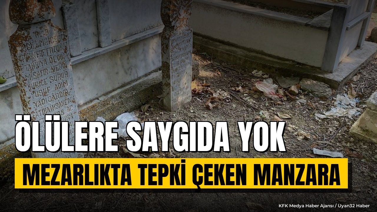 Şarkikaraağaç Kale Mezarlığı'nda Vatandaşı Çileden Çıkaran Görüntü: Güvenlik Çağrısı!