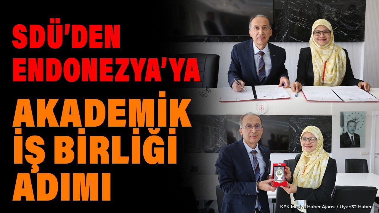 SDÜ'DEN ULUSLARARASI DEV İMZA!