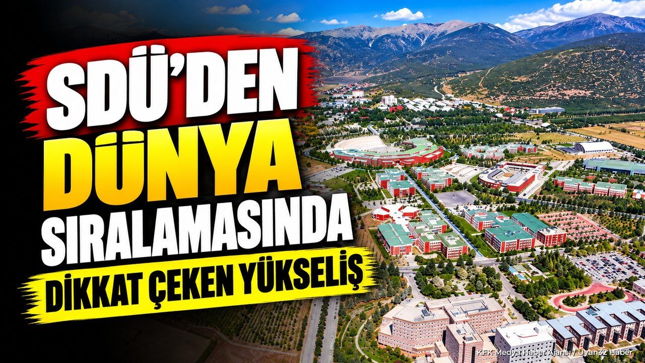 SDÜ'DEN DÜNYA LİSTESİNDE DEV SIÇRAMA!