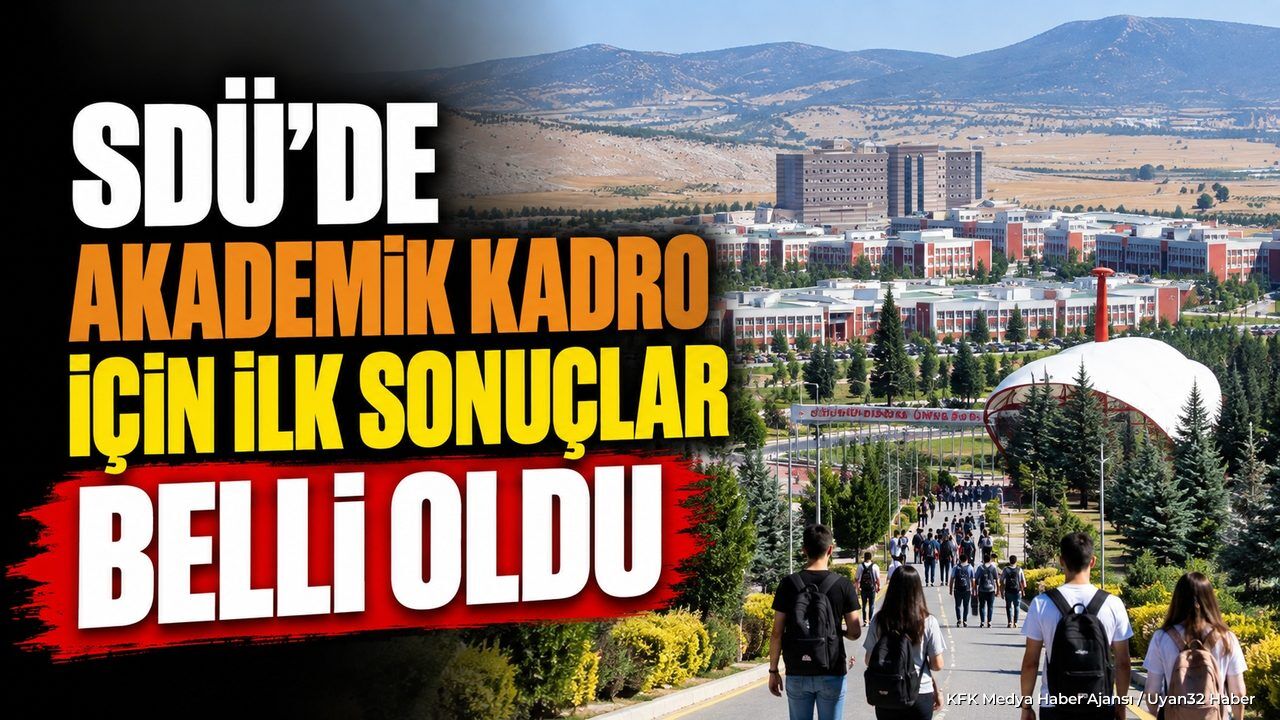 SDÜ Öğretim Elemanı Alımında Flaş Gelişme: Ön Değerlendirme Sonuçları Belli Oldu!