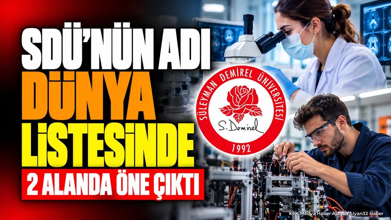 SDÜ'DE KAYDA DEĞER BAŞARI!
