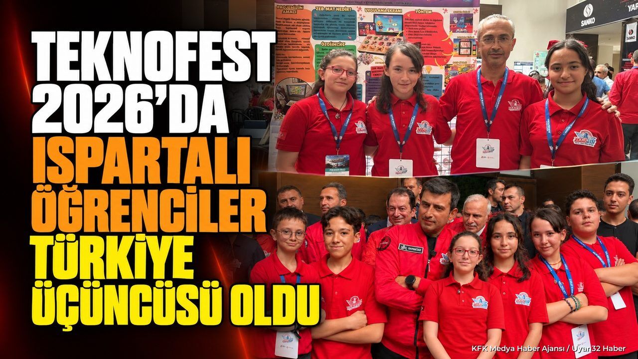 TEKNOFEST'TE ISPARTA'YA BÜYÜK GURUR