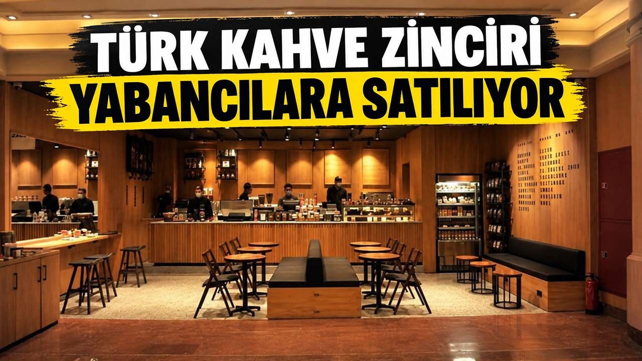 Isparta'da 1, Antalya'da 6 şubesi olan Türk kahve zinciri yabancılara satılıyor