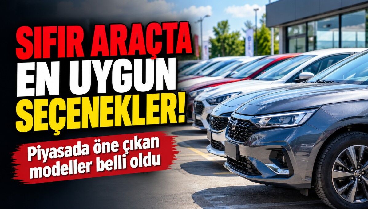 Türkiye’de En Uygun Fiyatlı 10 Sıfır Otomobil Belli Oldu