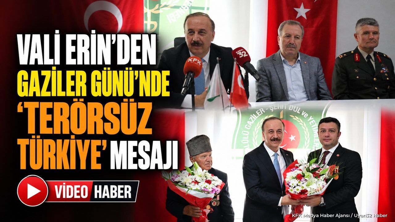 VALİ ERİN'DEN TERÖR AÇIKLAMASI