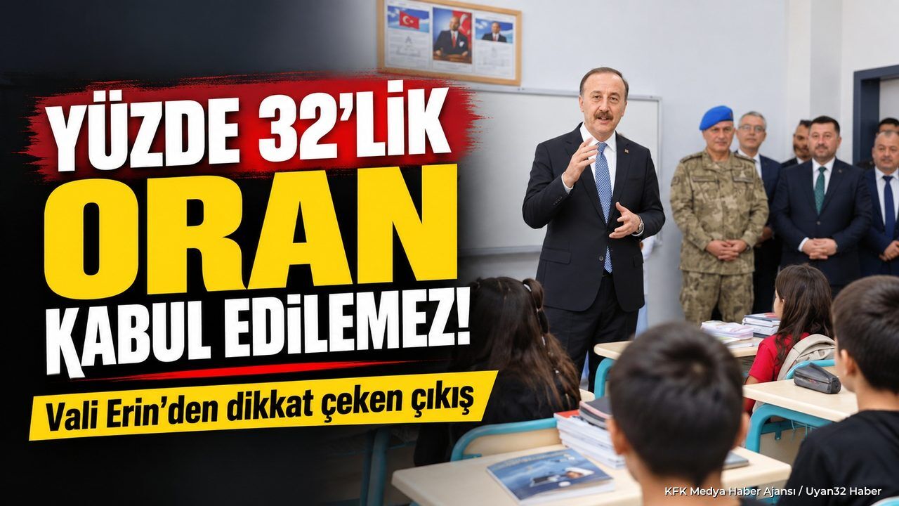 YÜZDE 32'LİK ORAN KABUL EDİLEMEZ!