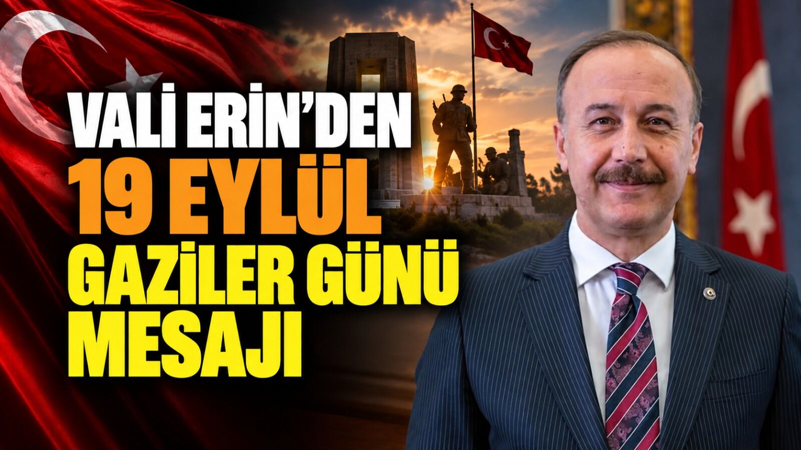 VALİ ERİN'DEN ANLAMLI MESAJ!