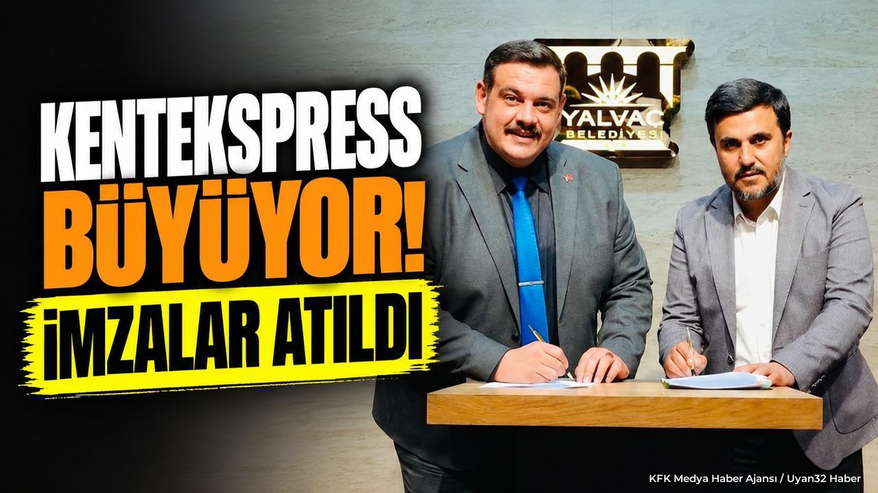 YALVAÇ TOPLU TAŞIMADA O FİRMAYI SEÇTİ