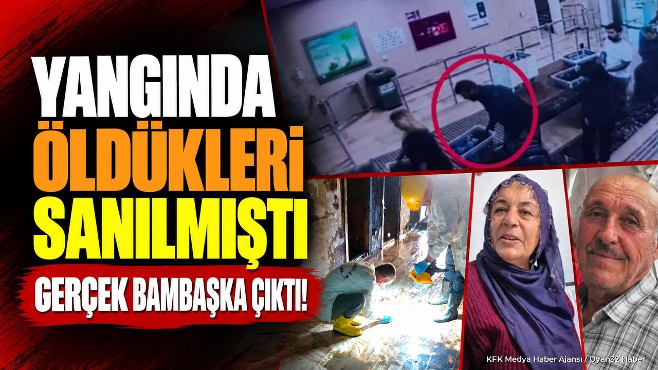Yangın Süsü Verilen C*nayet Çözüldü: Zanlı Yakalandı