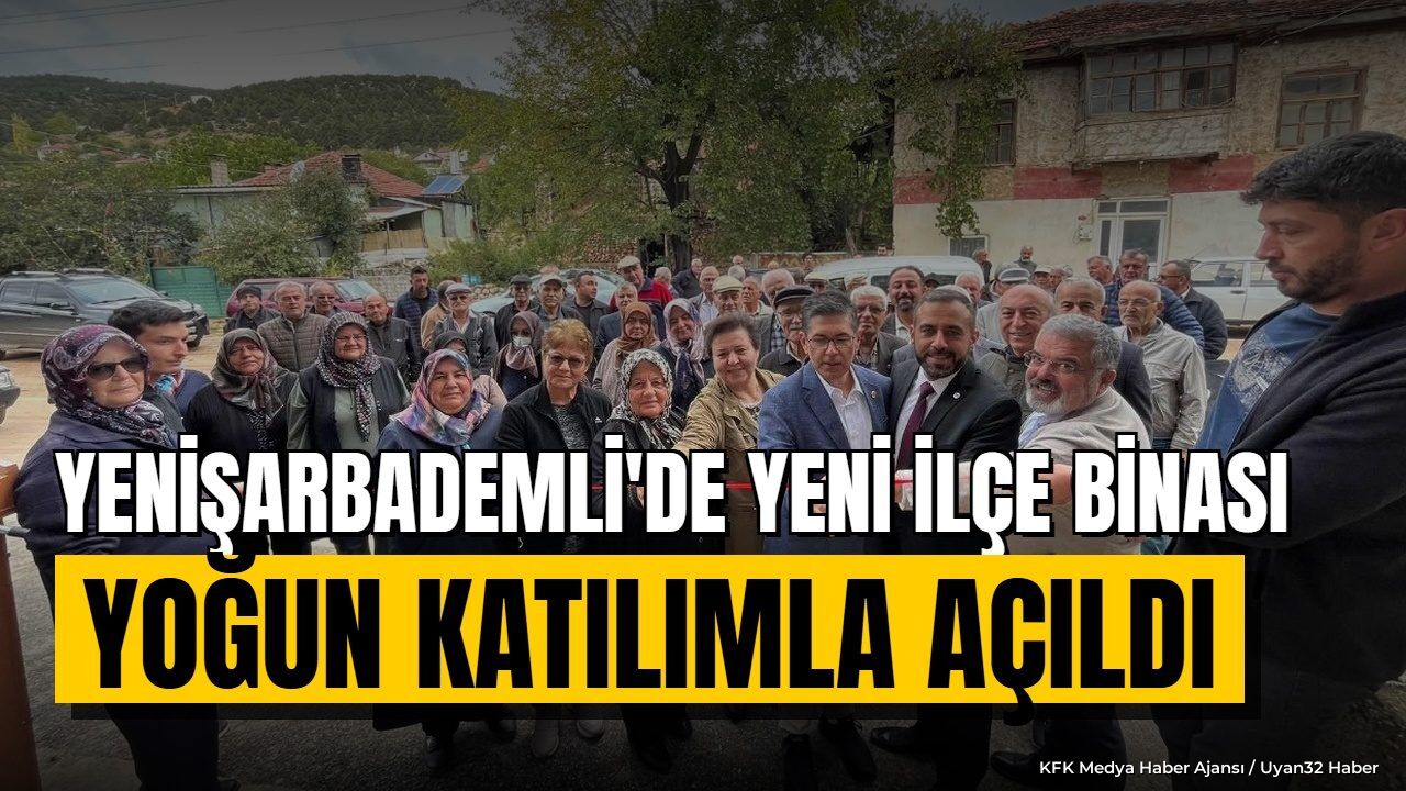 YENİŞARBADEMLİ'DE YENİ İLÇE BİNASI