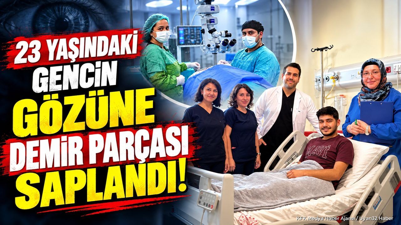 GÖZDEKİ DEMİR PARÇASI NASIL ÇIKARILDI?