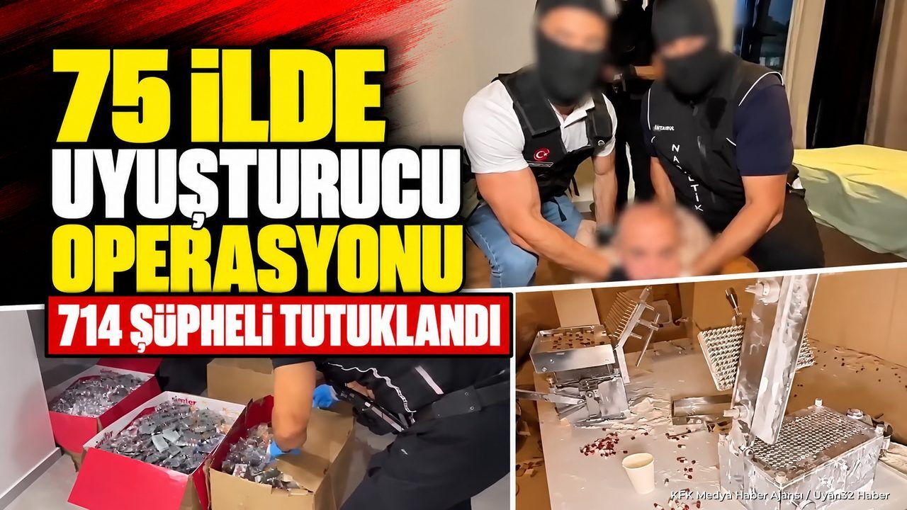 BÜYÜK UYUŞTURUCU OPERASYONU
