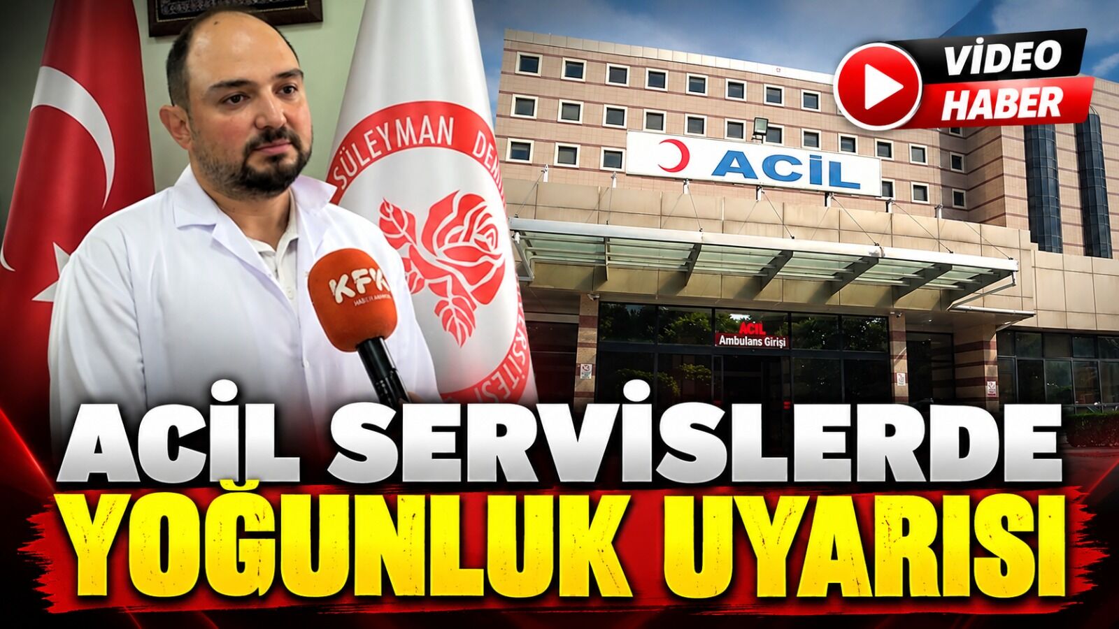 ACİL SERVİSTE KRİTİK UYARI!