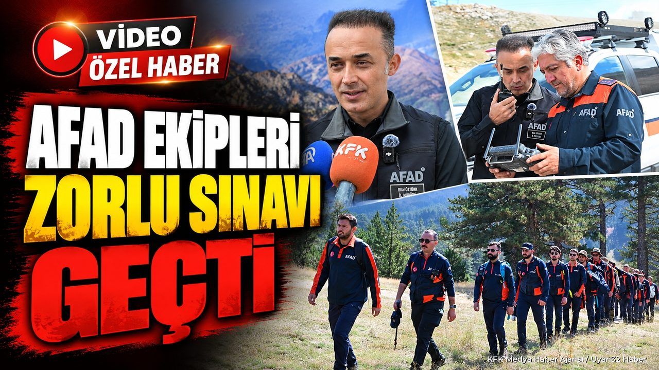 ISPARTA'DA ZORLU AFAD ZİRVESİ
