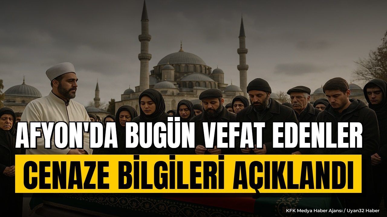 Afyonkarahisar'da 2 Ekim Cuma Günü Vefat Edenlerin Cenaze Bilgileri