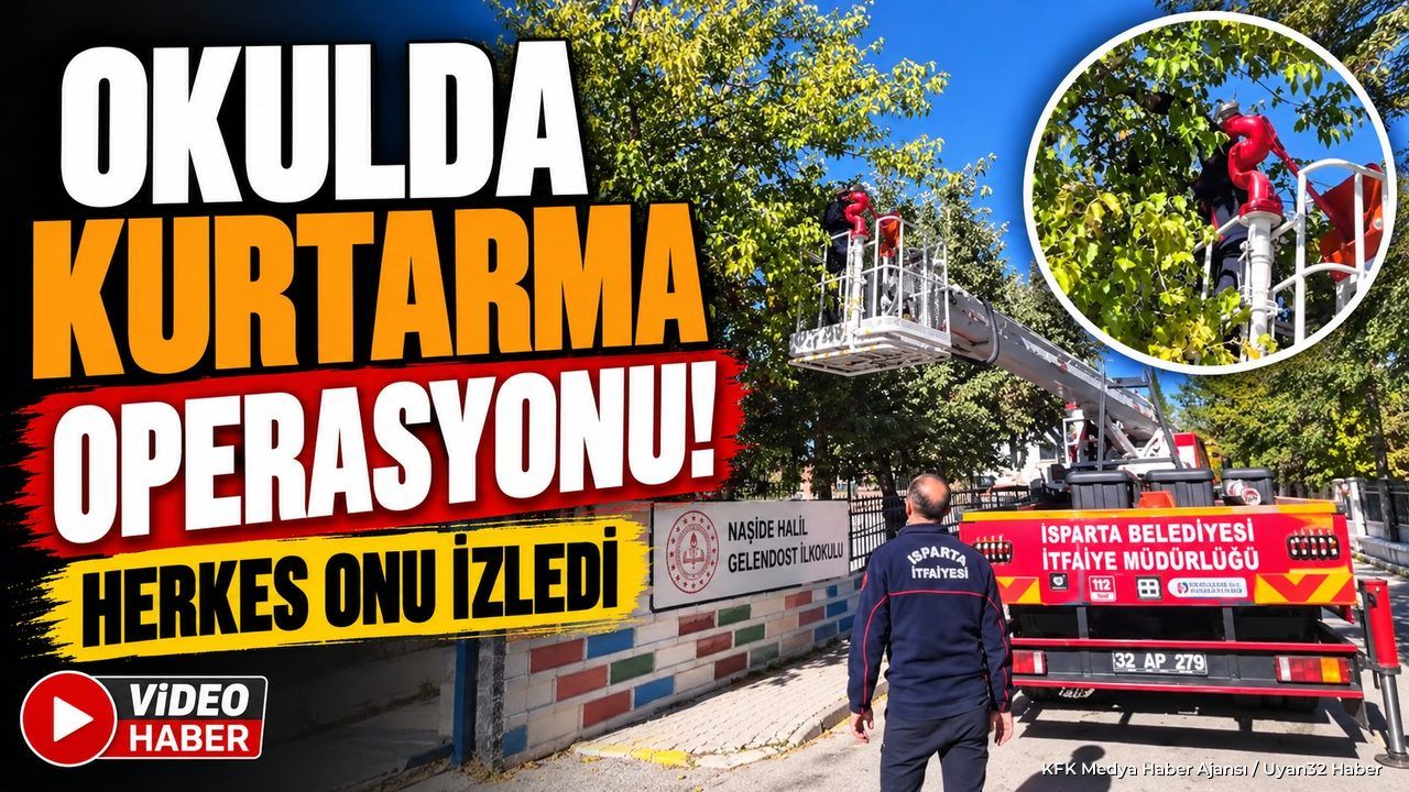 OKULDA KURTARMA OPERASYONU