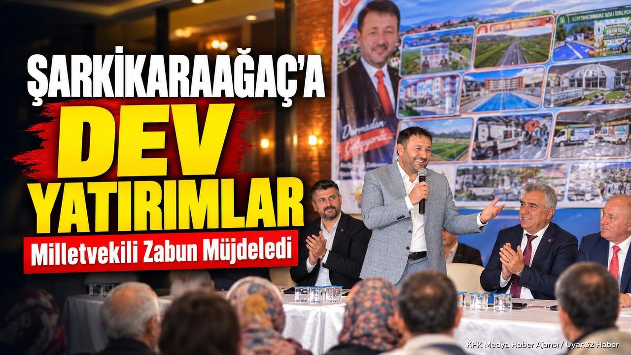 ŞARKİKARAAĞAÇ'A DEV YATIRIMLAR
