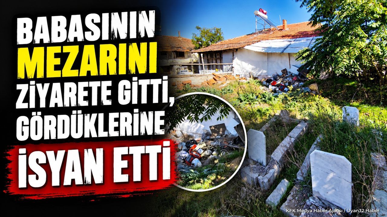 MEZARLIKTA ÇÖP TEPKİSİ