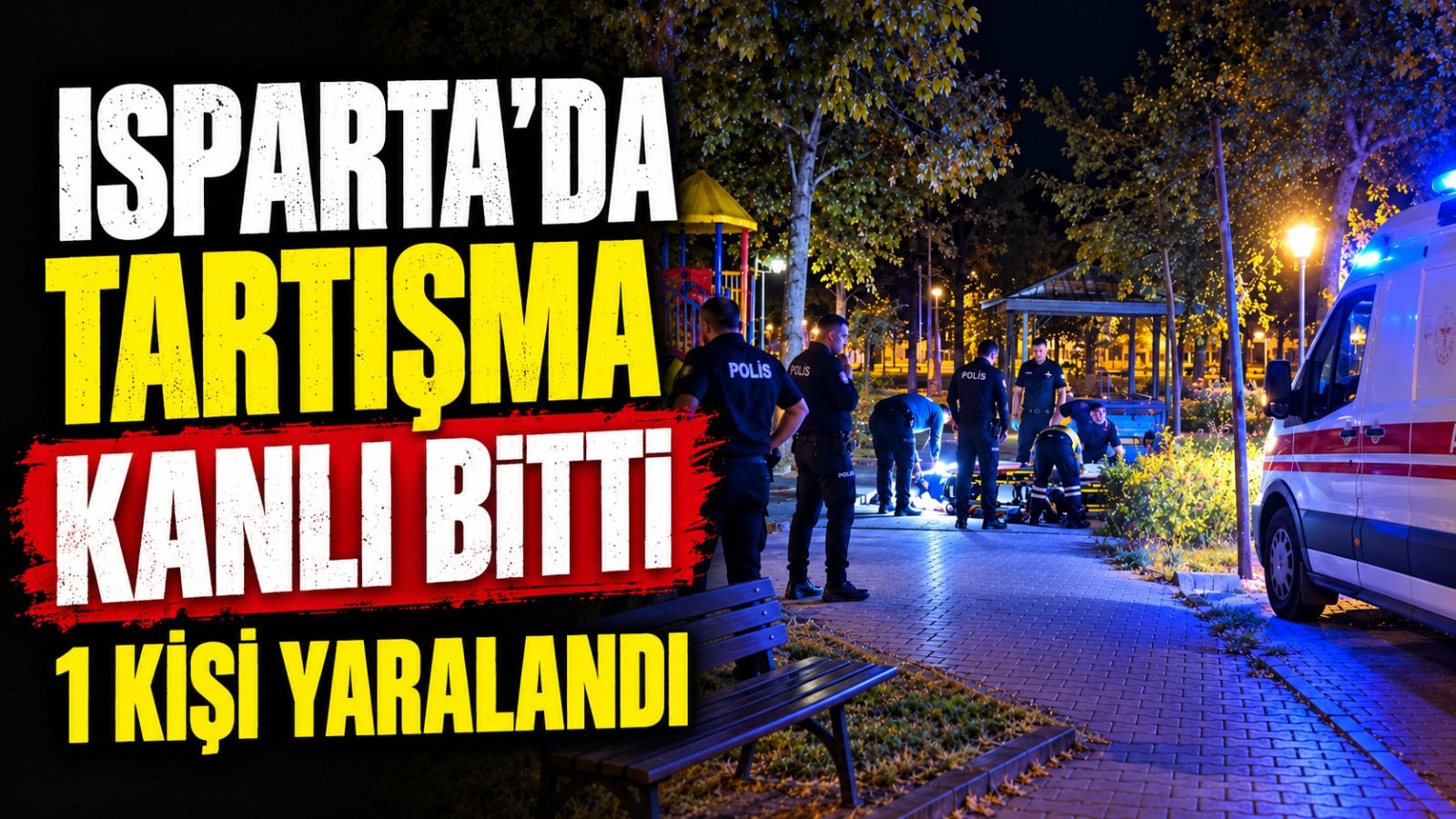 BIÇAKLI KAVGA ISPARTA