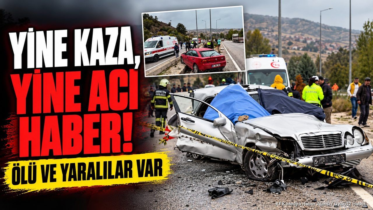 KURNA RAMPALARINDA FECİ KAZA!