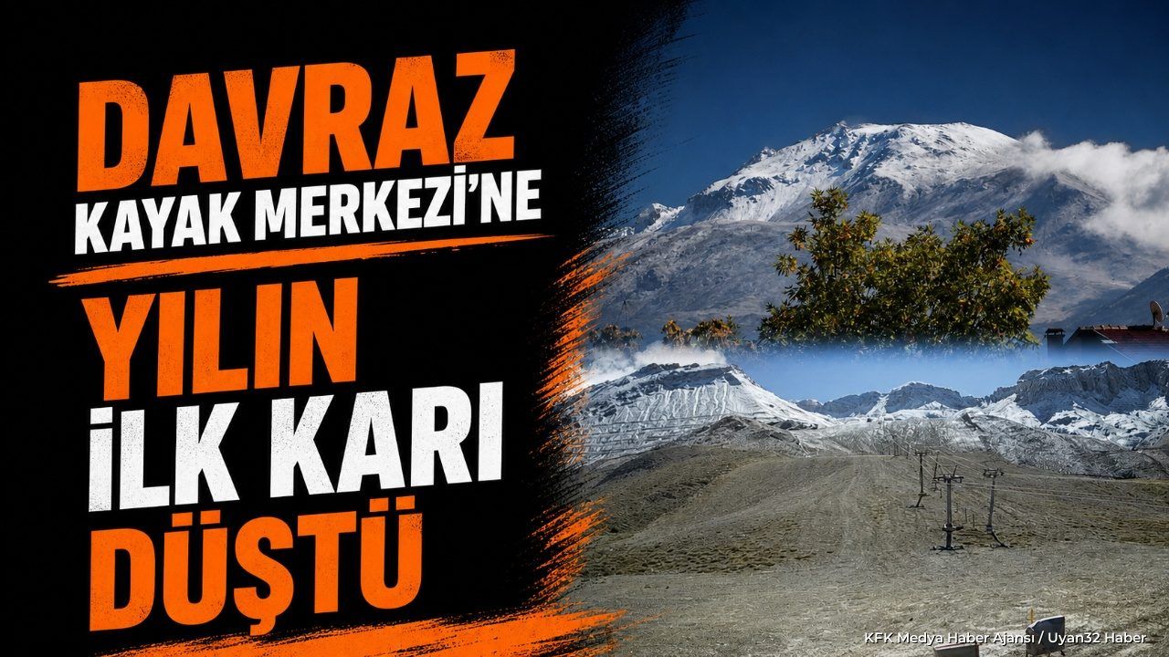 DAVRAZ ZİRVESİNE İLK KAR DÜŞTÜ
