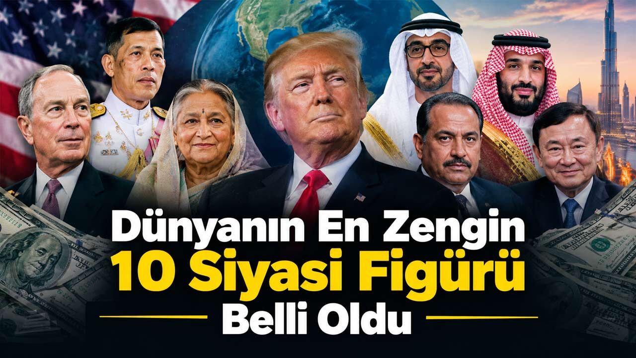 Dünyanın En Zengin 10 Siyasi Figürü Belli Oldu! Servetleri Milyar Dolarları Aşıyor