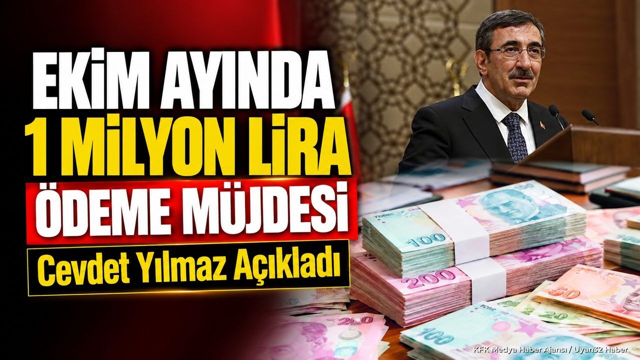 EKİM AYINDA 1 MİLYON ÖDEME!