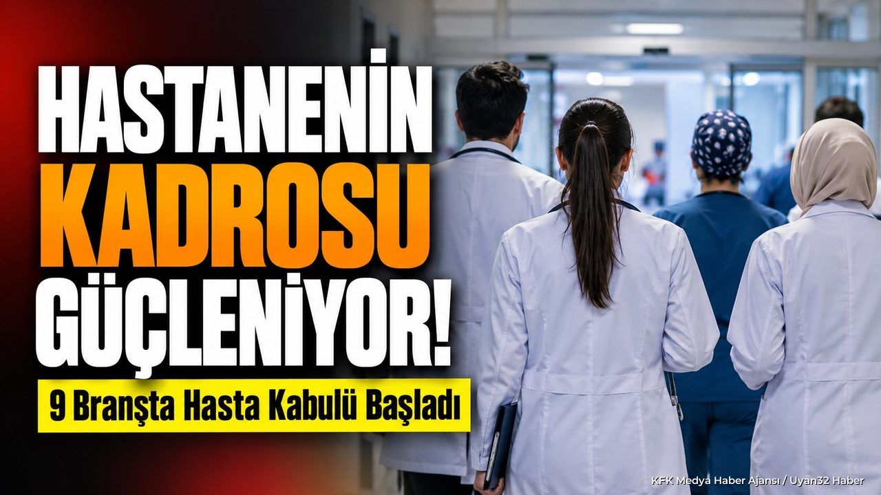 ŞARKİKARAAĞAÇ'TA 13 YENİ HEKİM