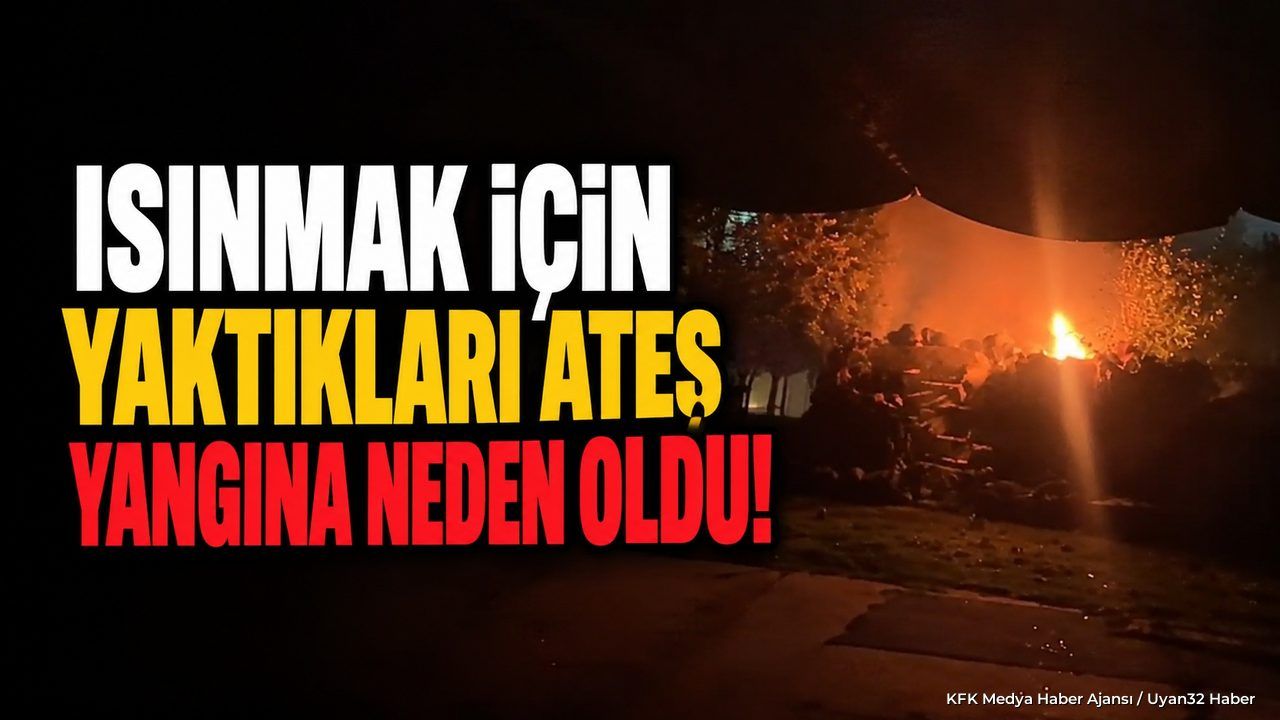 BÖCÜZADE'DE YANGIN