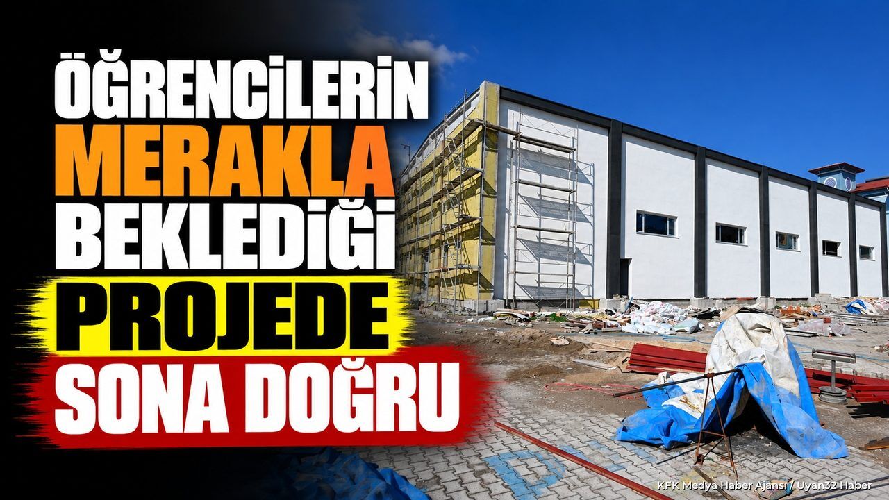 ISPARTA'DA OKULA DEV TESİS!